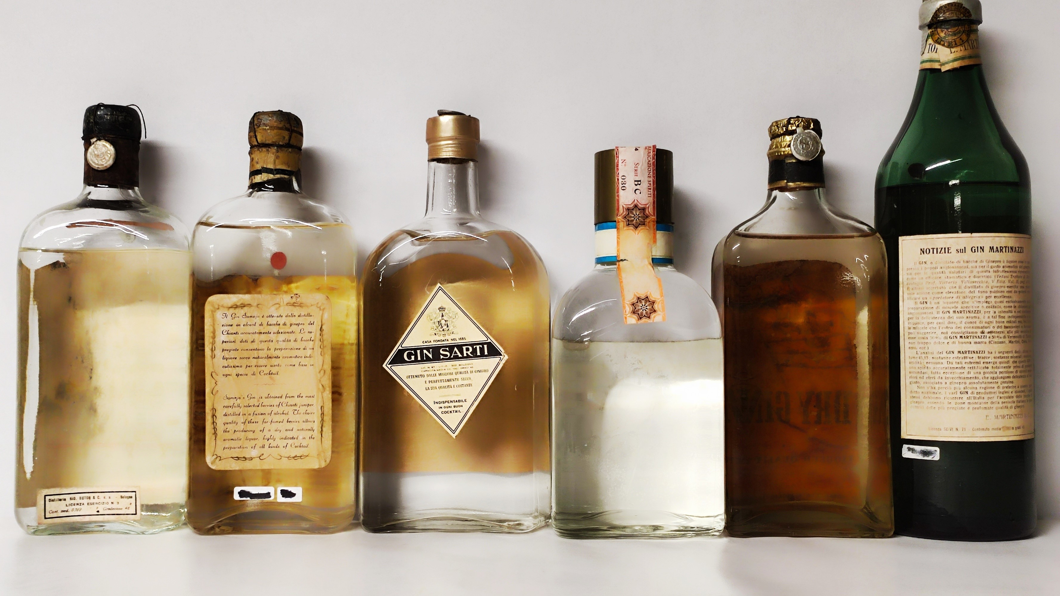 Buton, Sart, Martinazzi, Isolabella, Samaja, Gin