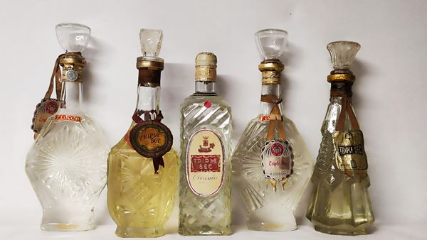 Decanter BaRDI, Ape, Cocchi, Triple Sec Liquori