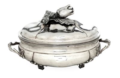 Rara Zuppiera. Venezia, Prima Metà del XVIII Secolo. Marchi Dell'assaggiatore Zuanne Cottini (171...