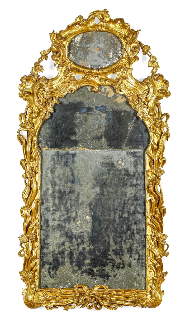 Grande specchiera. Veneto, XVIII secolo  - Auction Italian Residences - Cambi Casa d'Aste