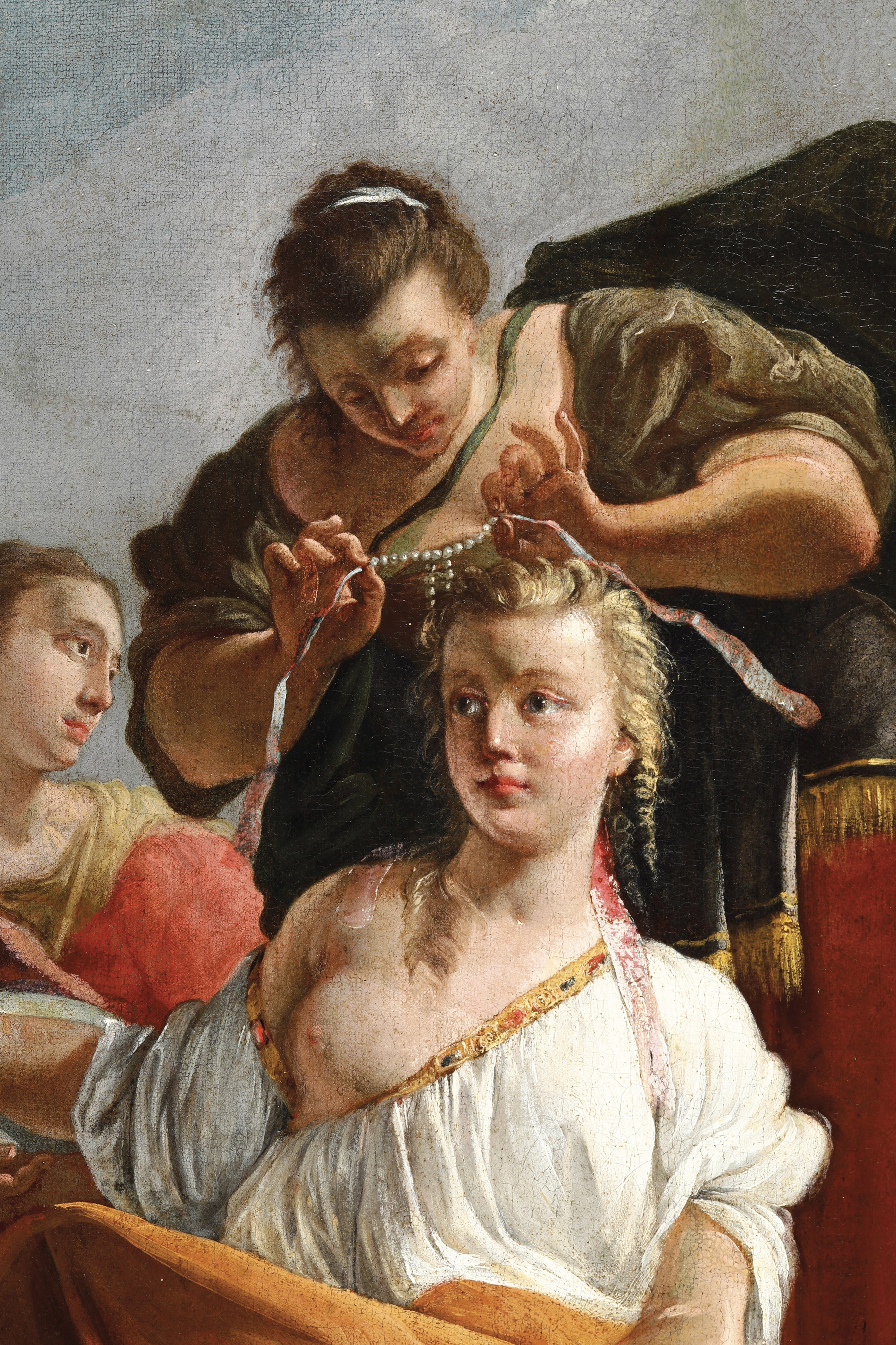 Francesco Salvator Fontebasso - Il ratto d’Europa, olio su tela