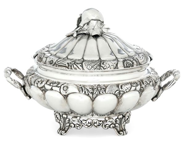 Zuppiera. Napoli, XIX secolo