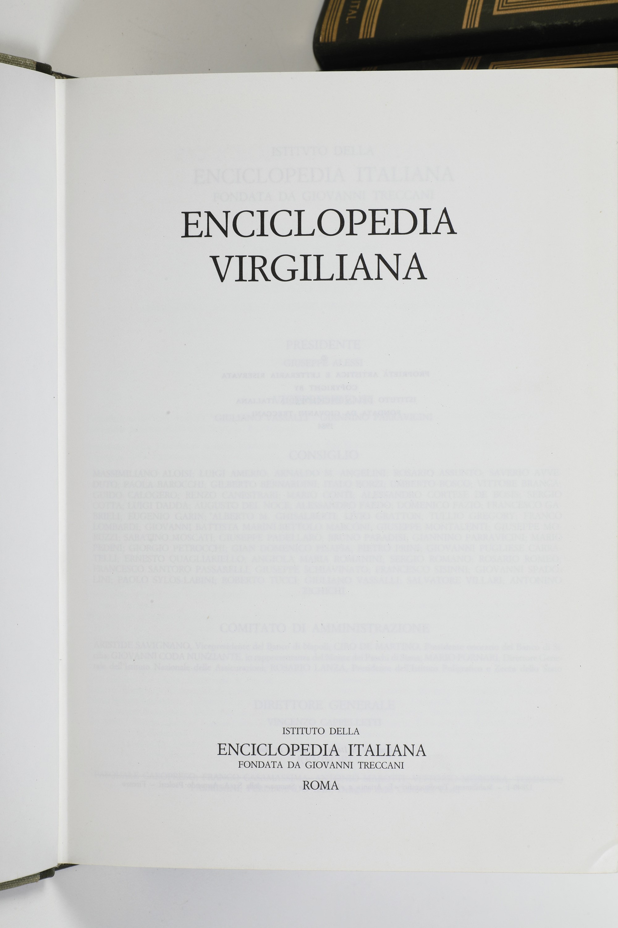 Autori Vari Enciclopedia Virgiliana, Roma, Treccani 1984