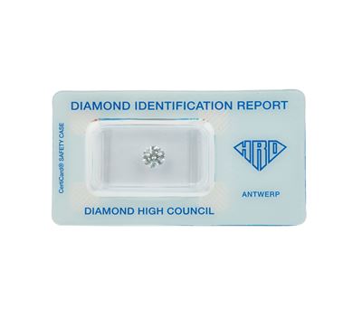 Diamante Taglio Rotondo a Brillante di Ct 1.10, Colore G, Caratteristiche Interne If, Fluorescenz...