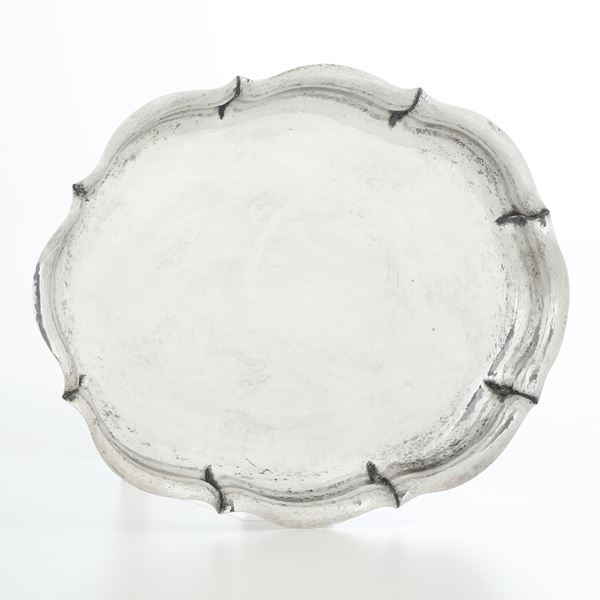 Vassoietto. Argenteria italiana del XX secolo, marchio dell'argentiere consunto