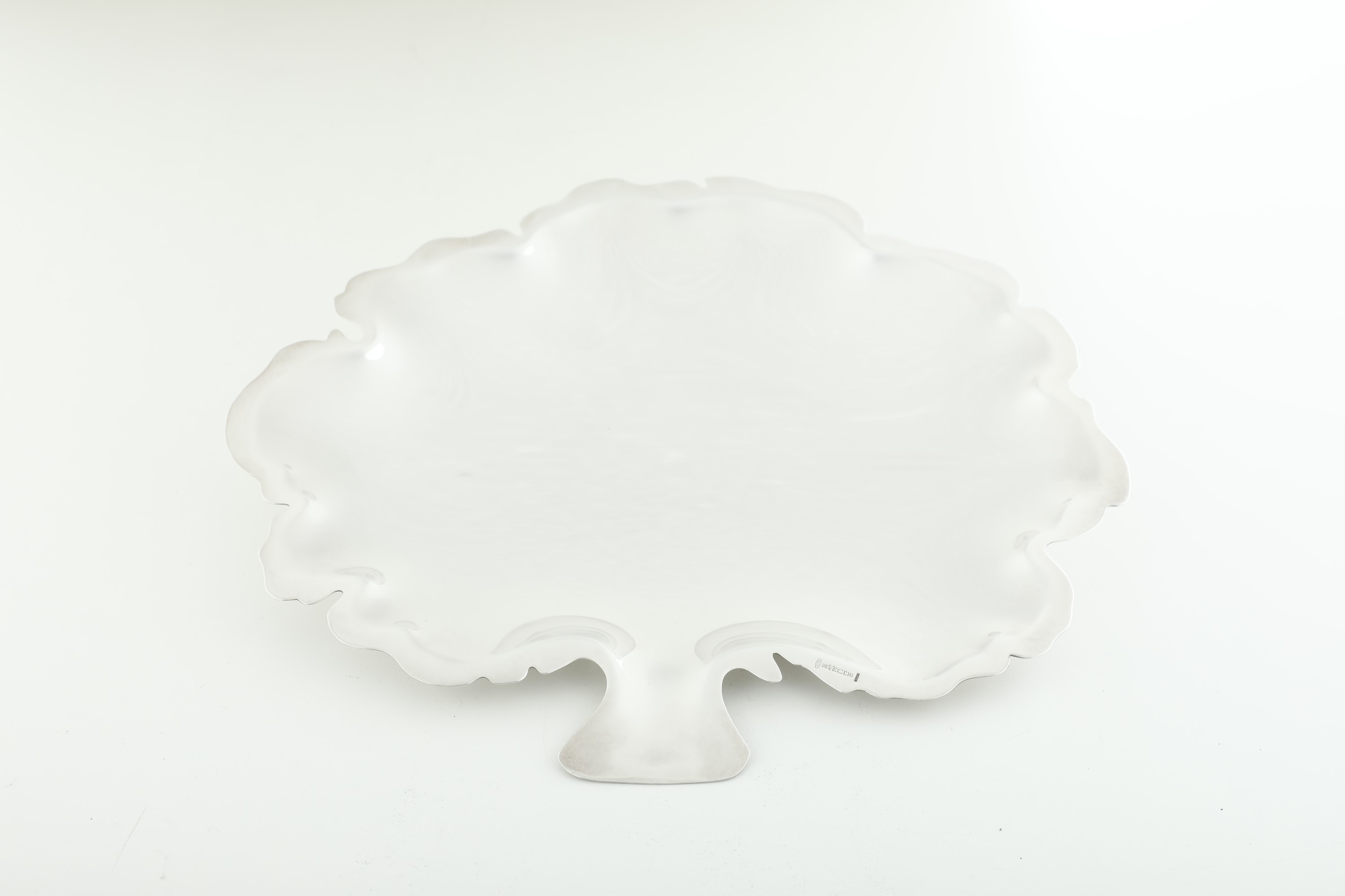 Design De Vecchi, Ciotola “Albero” in argento fuso e sagomato, argenteria artistica milanese (XXI...