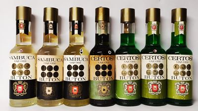 Buton Certosa, Sambuca, Liquori