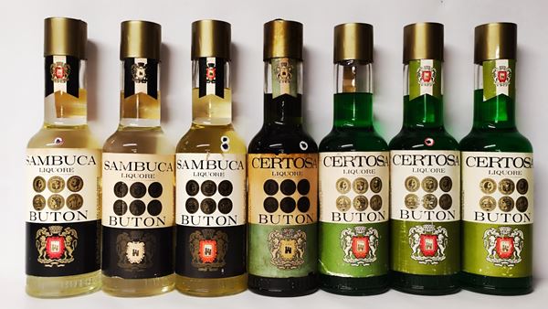 Buton Certosa, Sambuca, Liquori