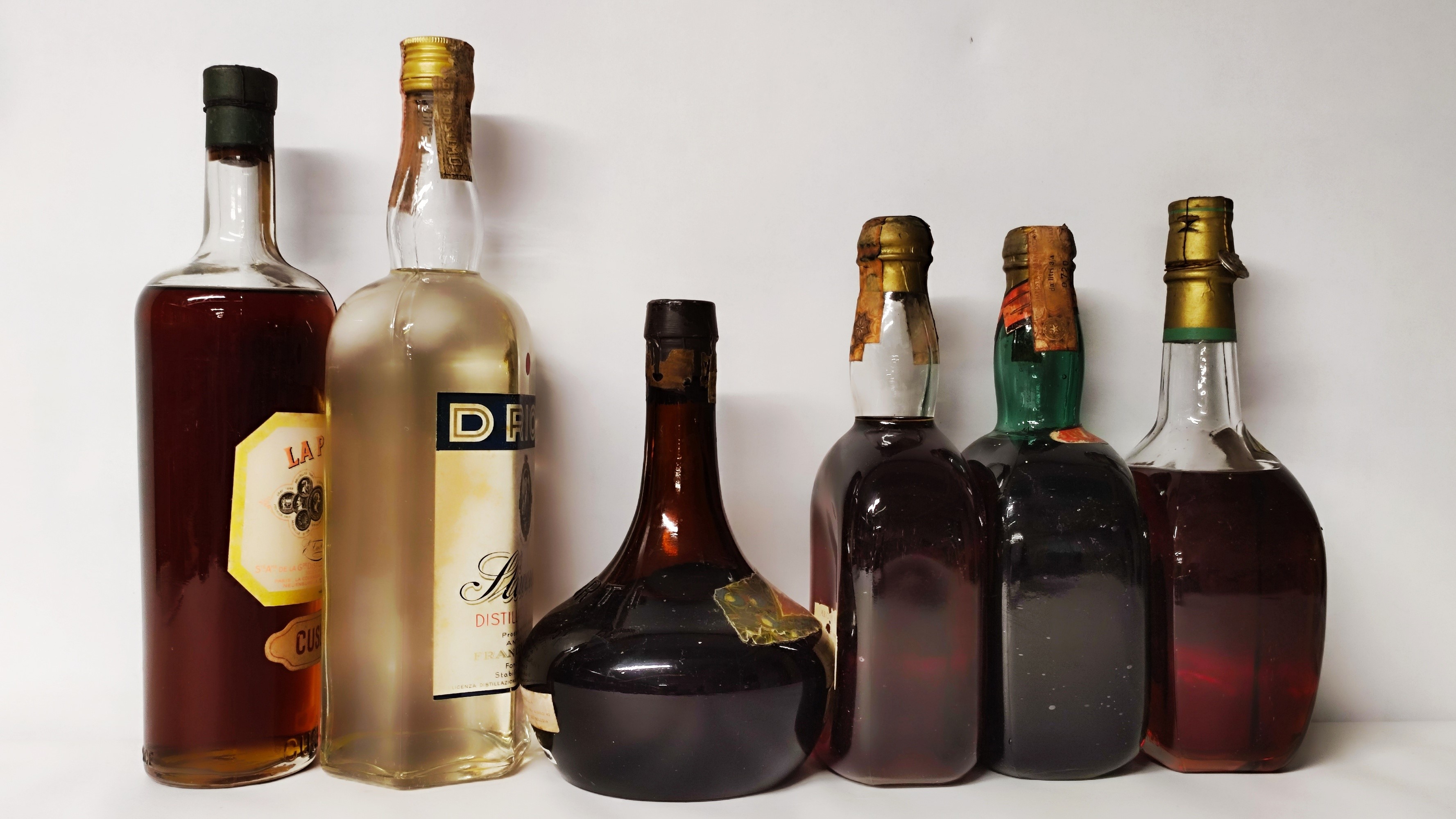Prunella, Liquori Italiani