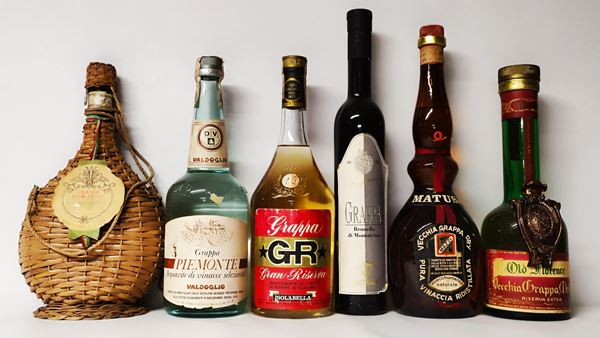 Melini, Mazzi, Isolabella, Valdoglio, Grappe