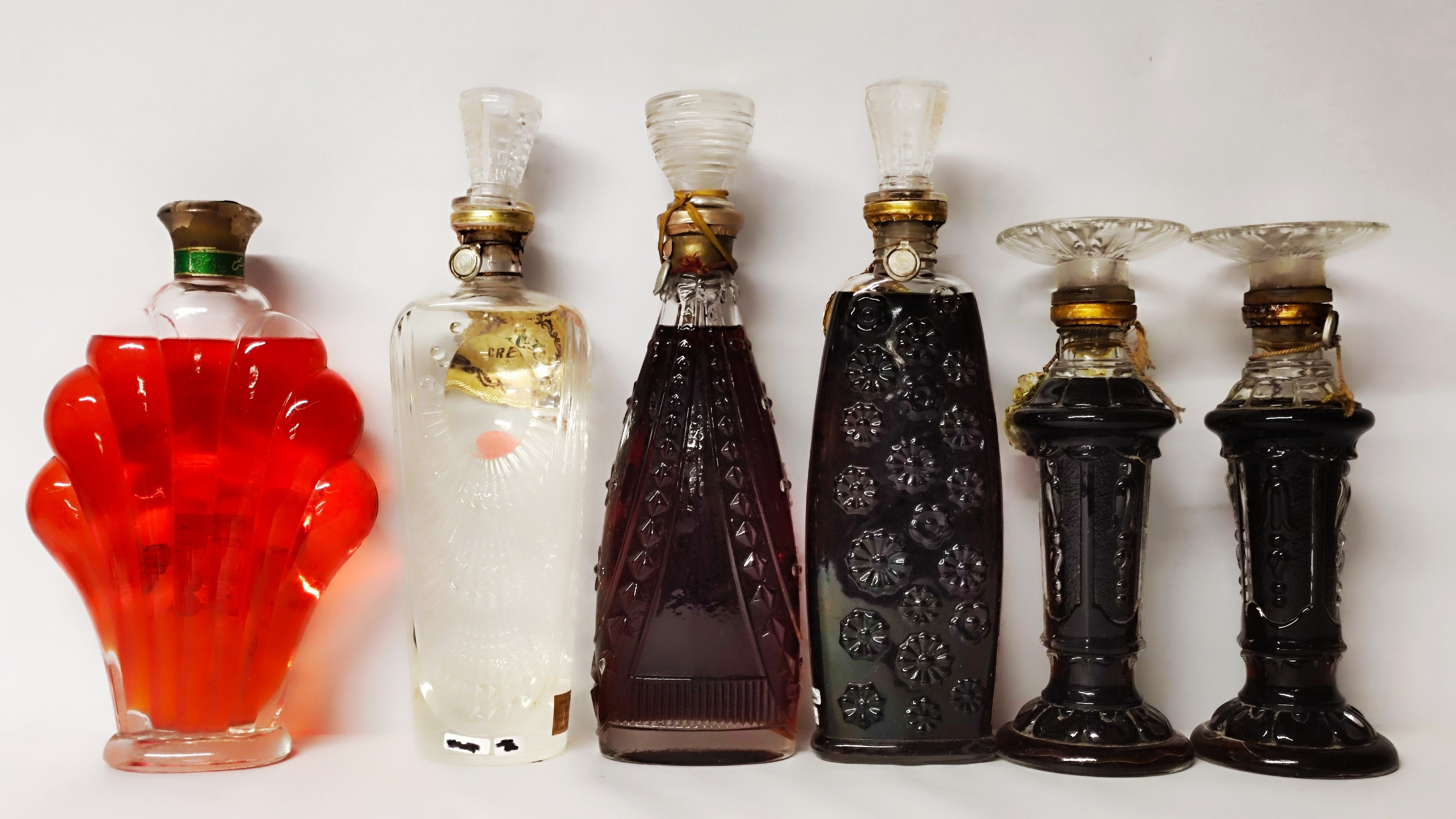 Decanter Borsari, Sica, Isolabella, Liquori