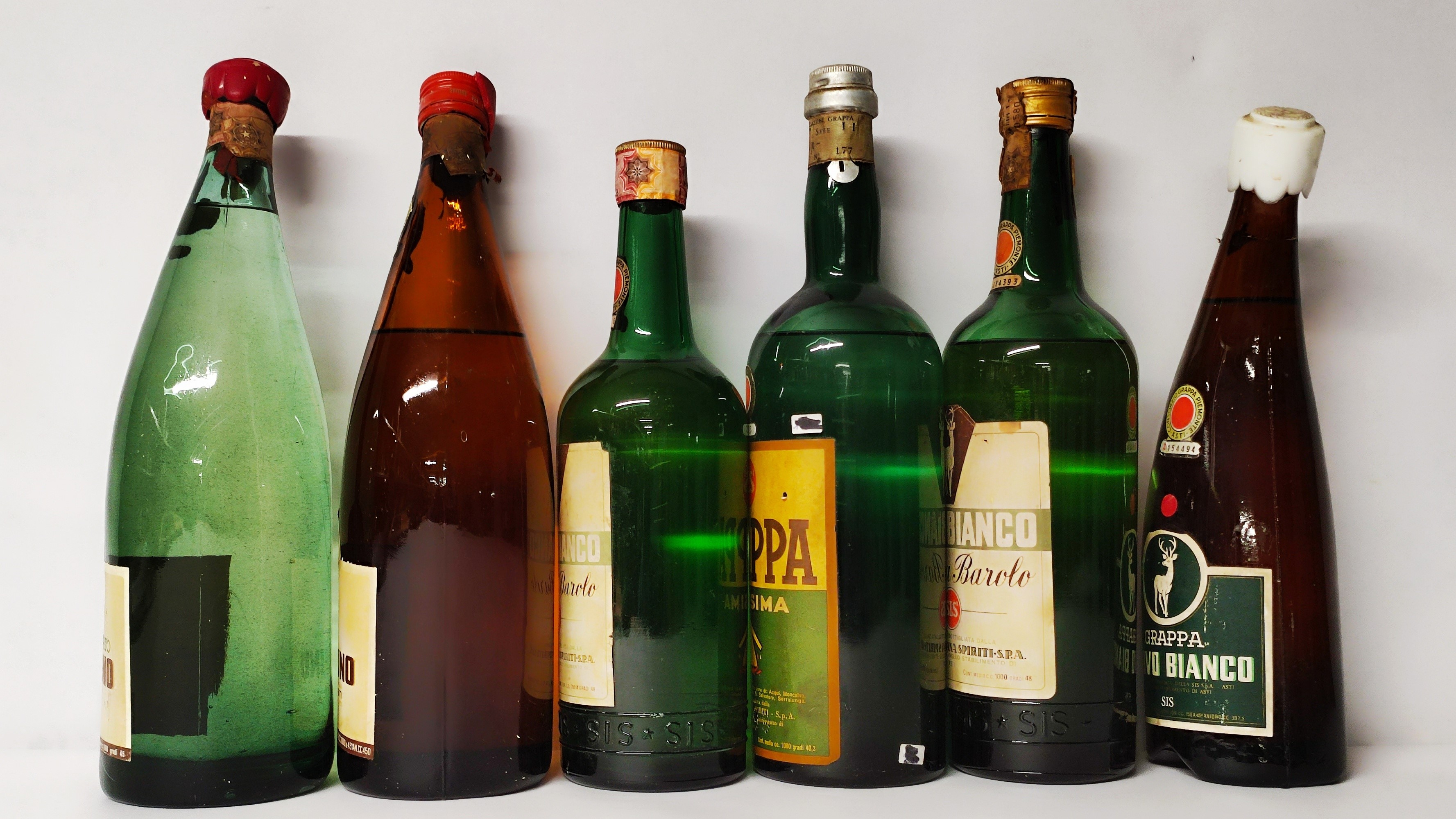 Sis, Grappe Italiane