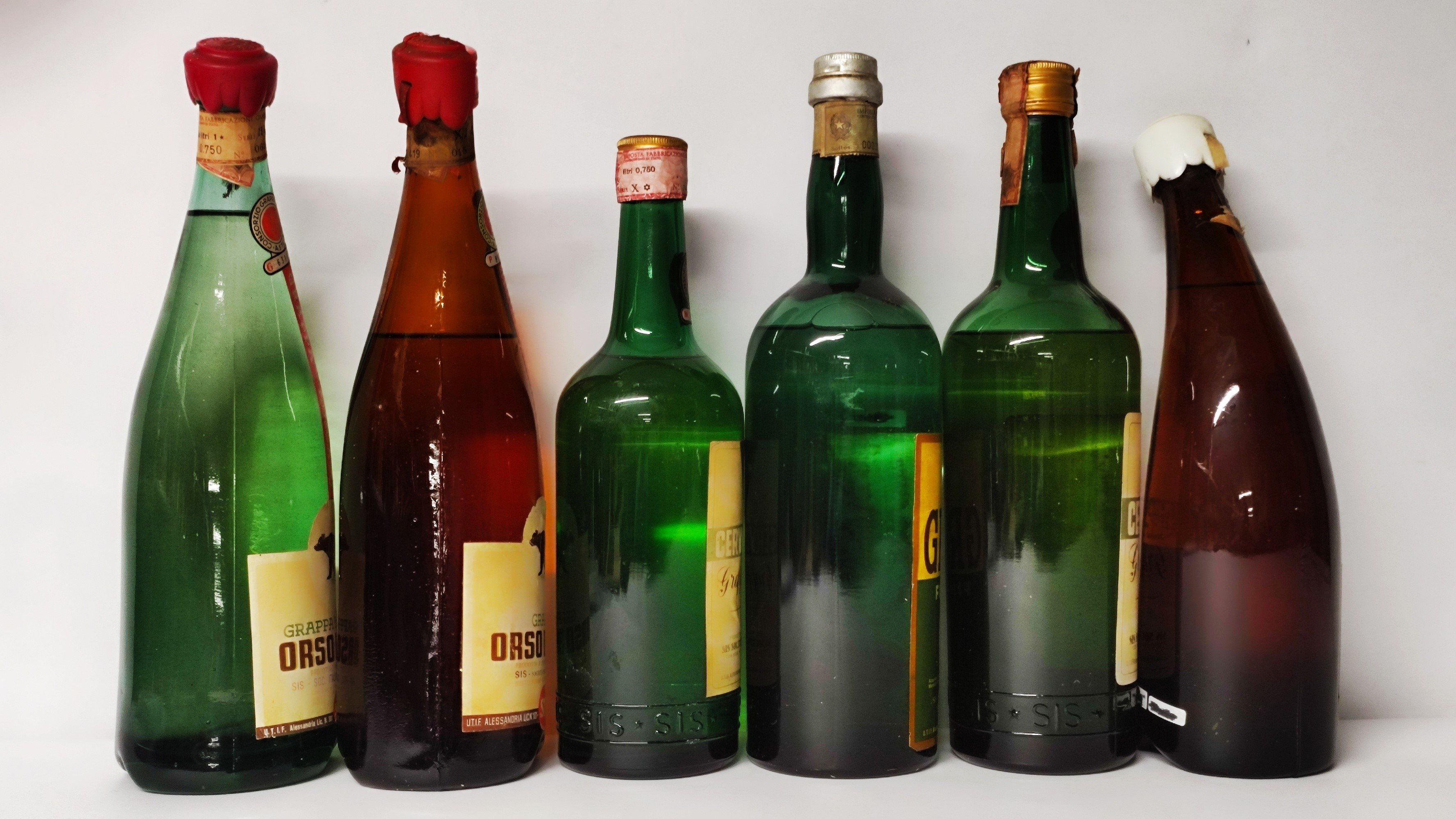 Sis, Grappe Italiane