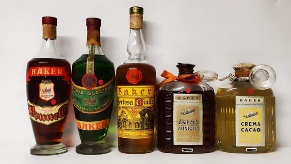 Baker Collezione, Liquori