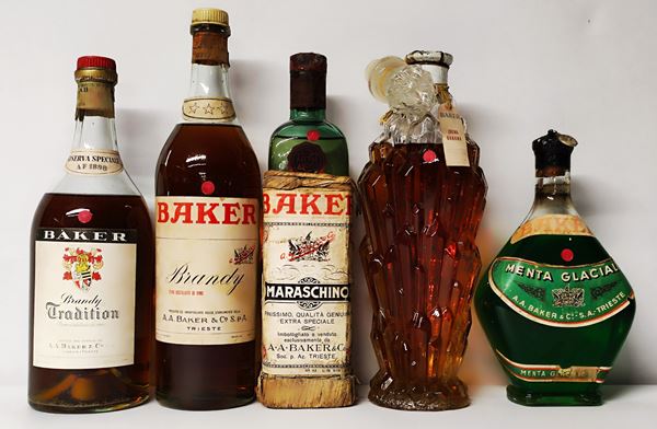 Baker Collezione, Liquori & Brandy