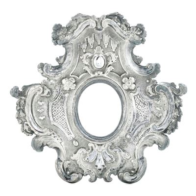 Pitterman, Quattro cornici barocche toscane in argento fuso, sbalzato e cesellato