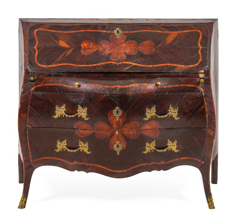 Bureau Luigi XV. Genova, XVIII secolo  - Asta Dimore Italiane - Cambi Casa d'Aste