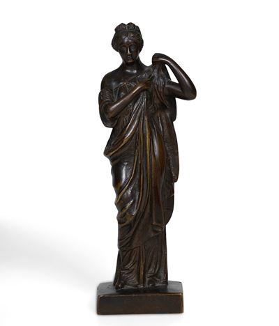 Figura Femminile Classica. Fonditore del XIX-XX Secolo