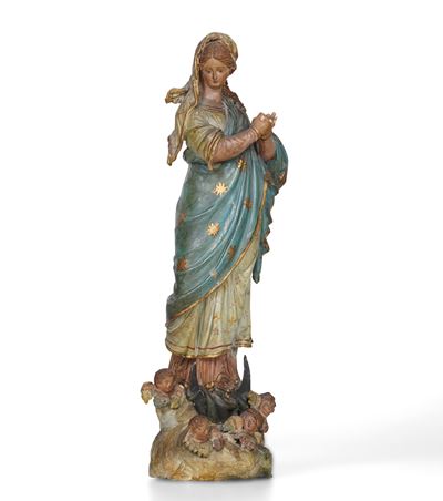 Immacolata Concezione. Plasticatore del XIX Secolo