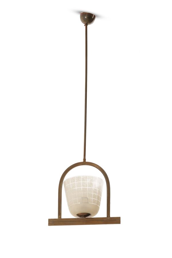 Lampada a sospensione.