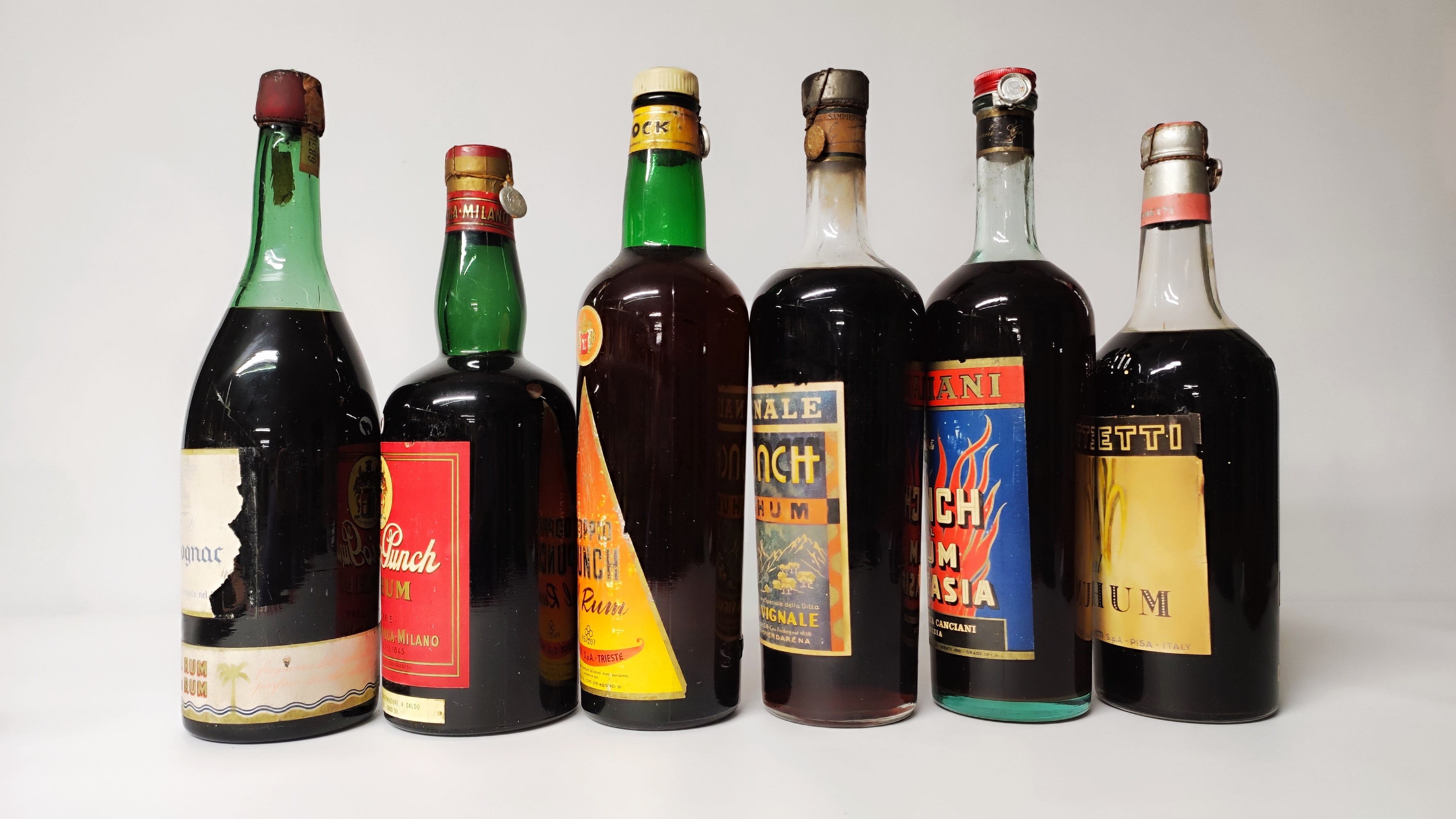 Landy, Branca, Stock, Ganciani, Mugnetti, Punch
