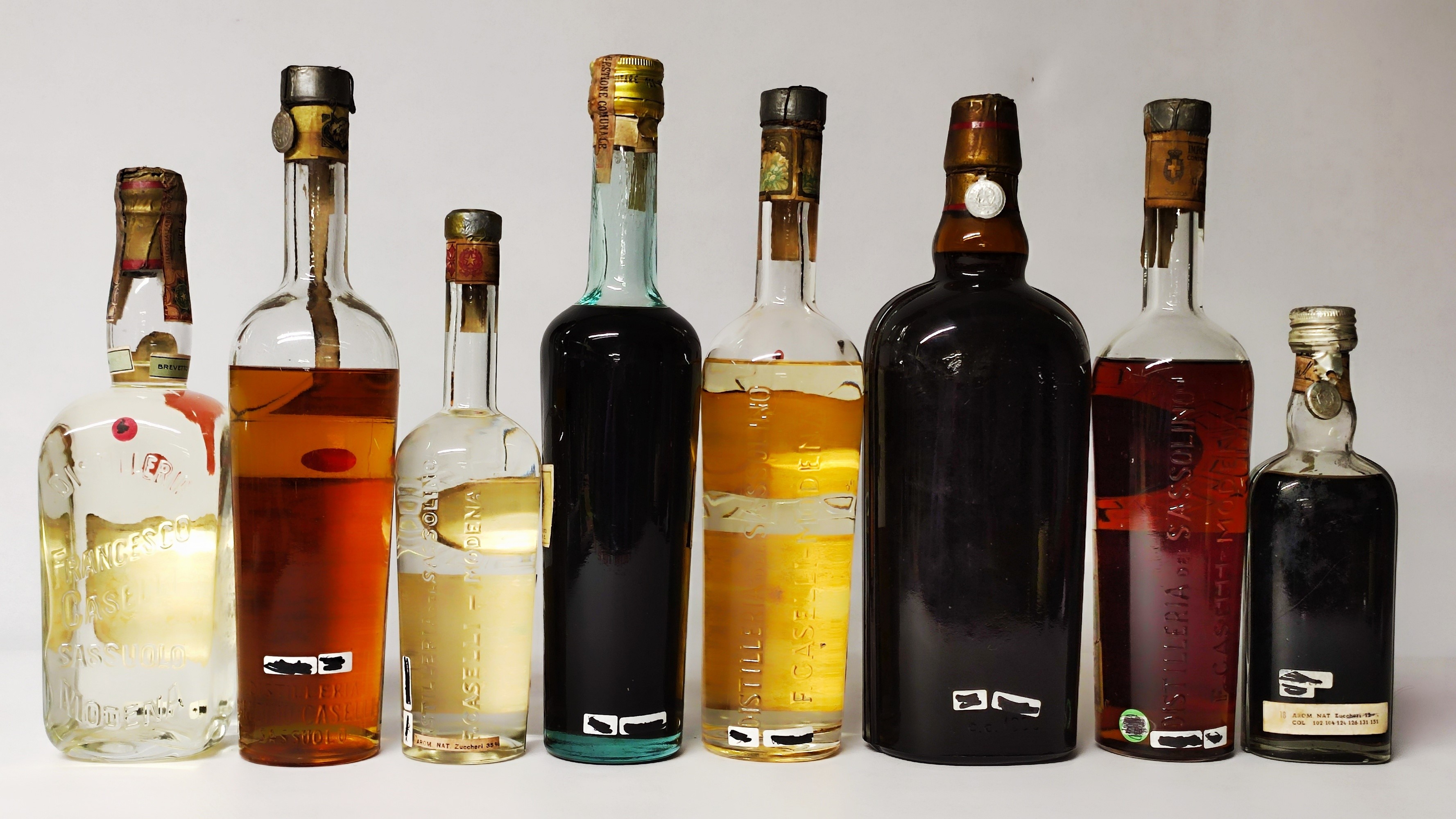 Caselli Collezione, Liquori