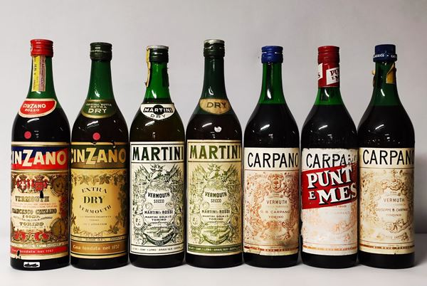 Cinzano, Martini, Carpano, Vermouth Italiani