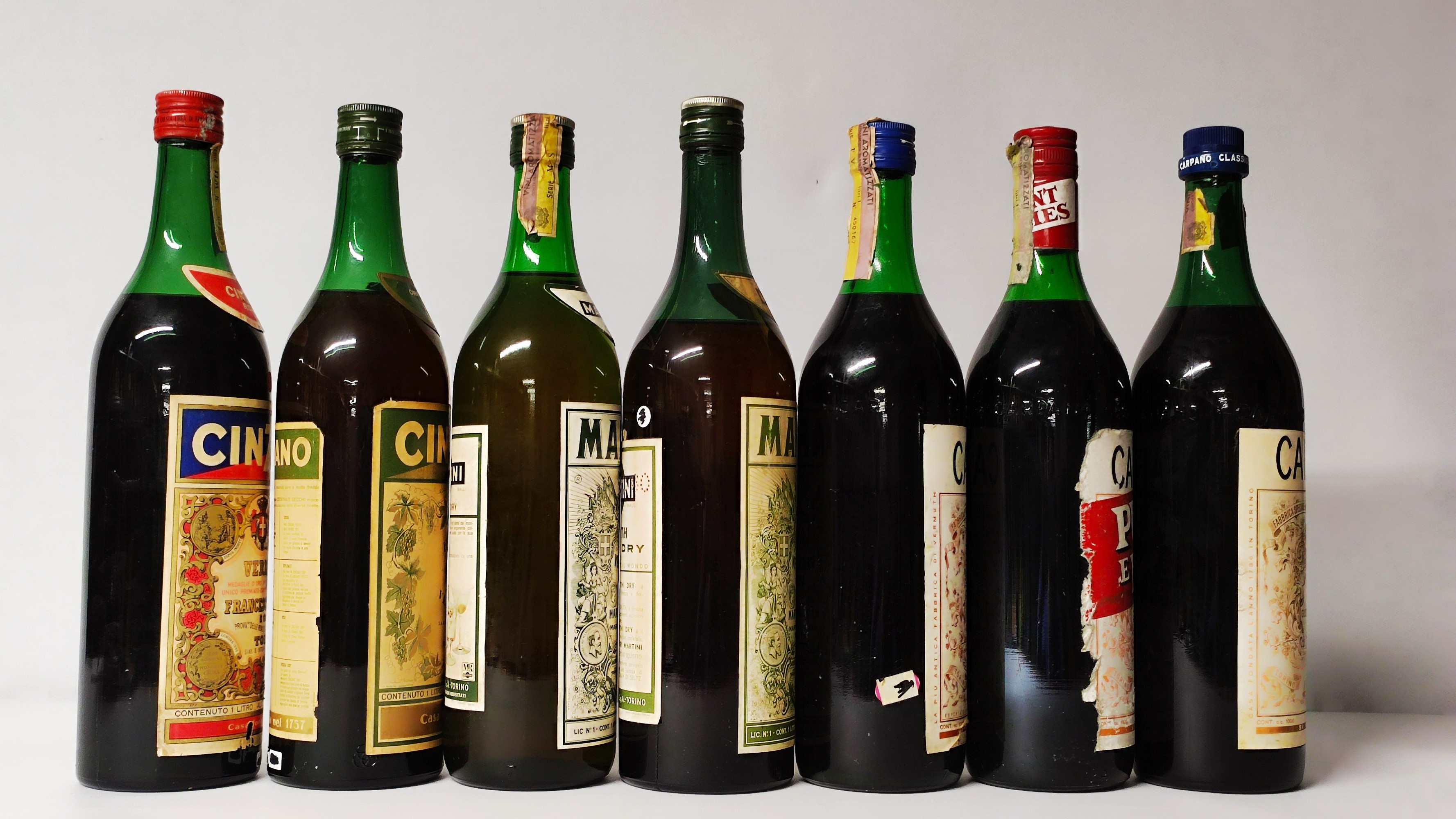 Cinzano, Martini, Carpano, Vermouth Italiani