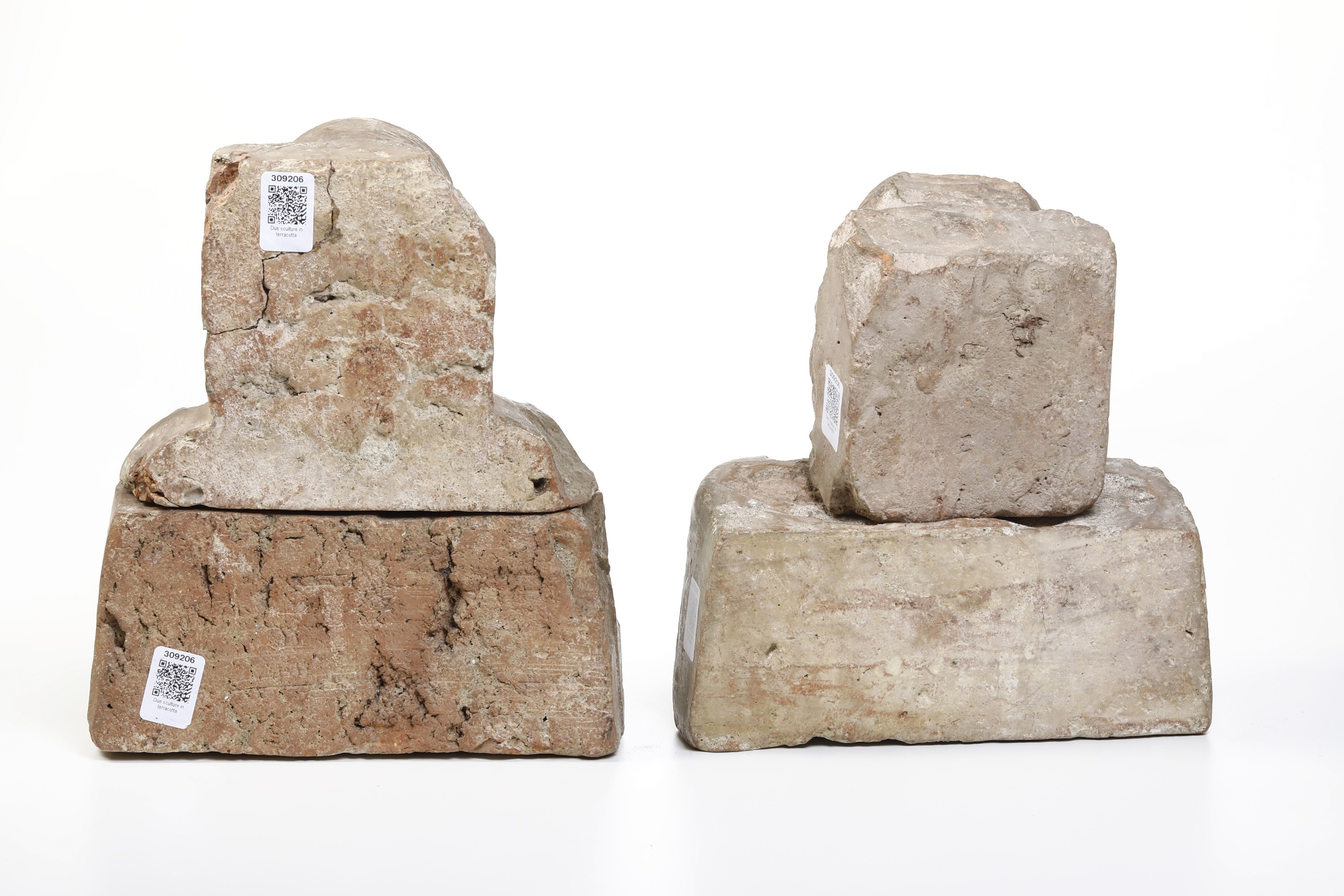 Due Sculture in Terracotta. XVII Secolo