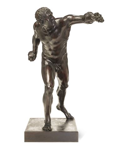 Gladiatore Borghese. Fonditore del XIX-XX Secolo