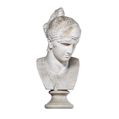 Testa di Achille. Scultore del XIX Secolo