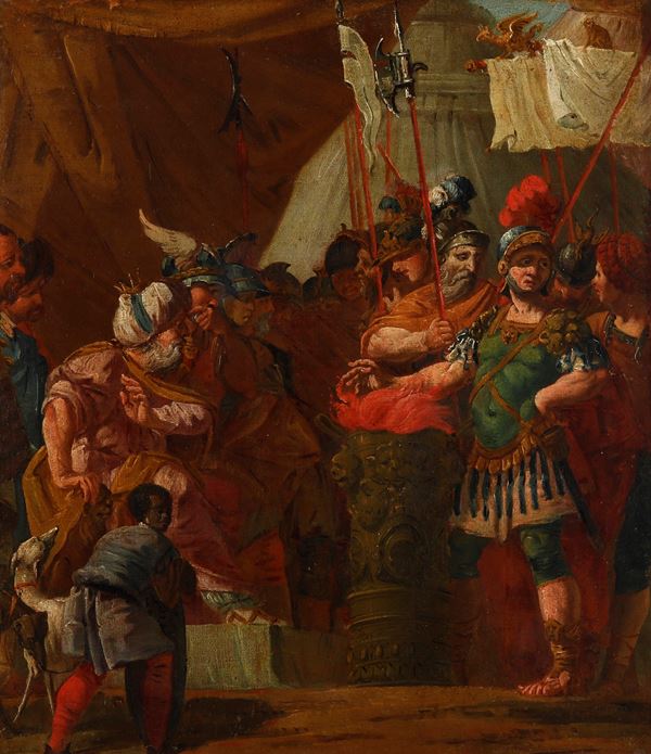 Scuola veneta del XVII secolo La fortezza di Muzio Scevola