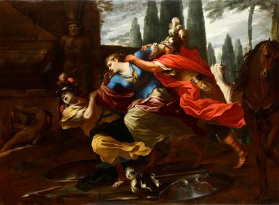 Scuola del XVIII Secolo Episodio Tratto dalla Storia Antica