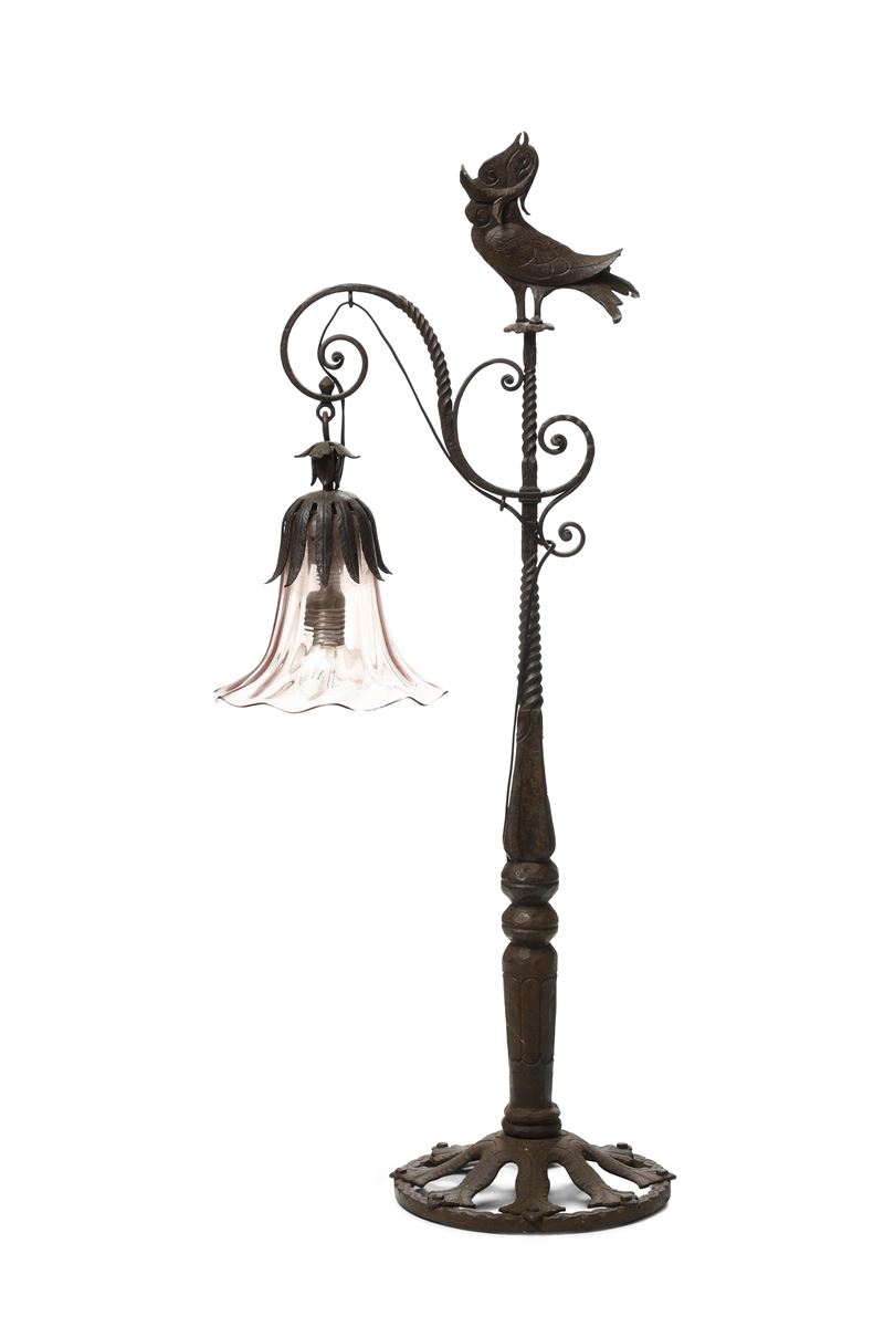 Carlo Rizzarda : Lampada da tavolo, 1923  - Auction Italian Mansions - Cambi Casa d'Aste