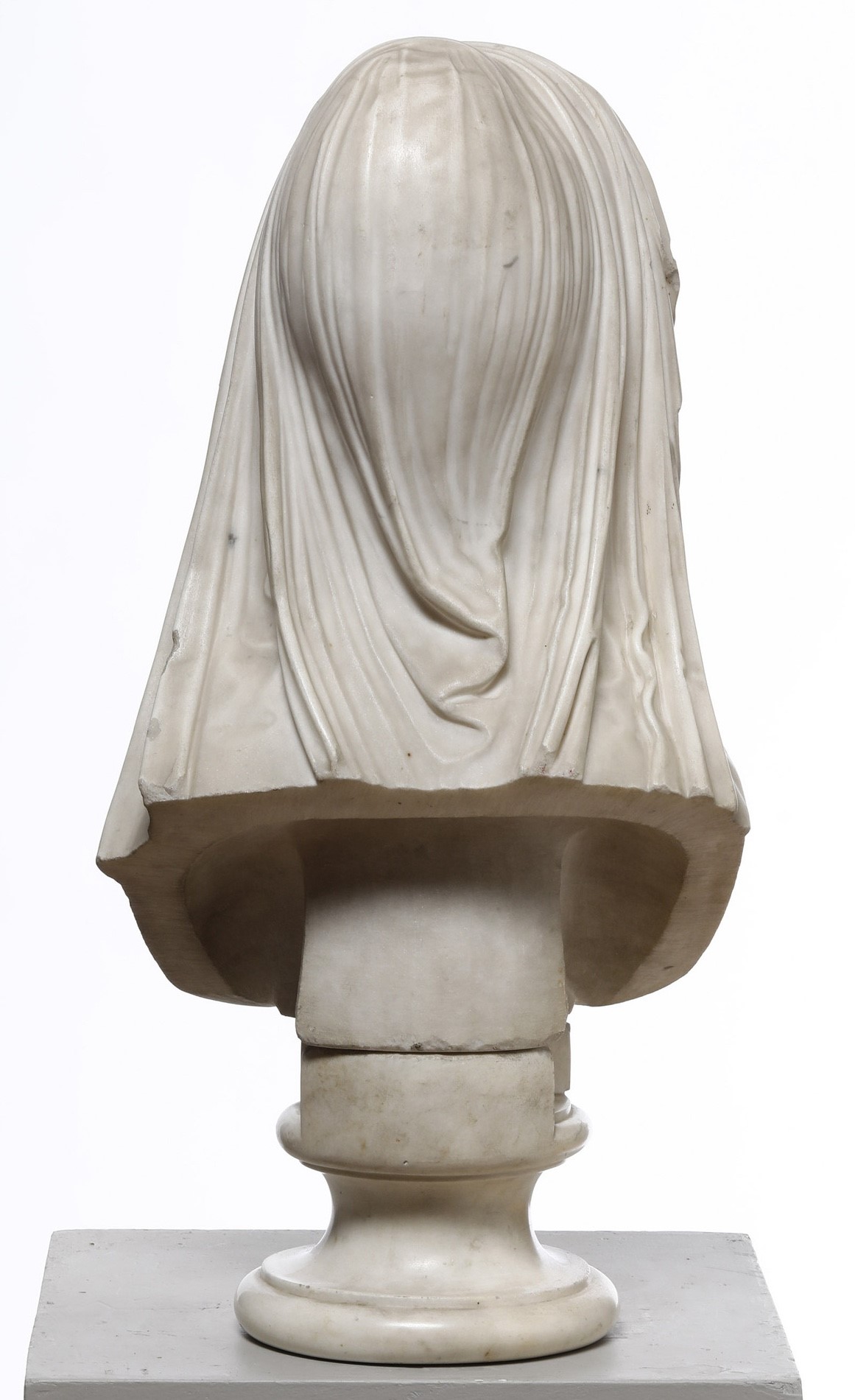 Ritratto Ideale (testa Muliebre Velata). Arte Neoclassica Italiana, Ambito di Lorenzo Bartolini (...