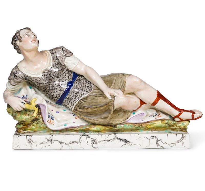 Figura di Marco Antonio Inghilterra, primi decenni del XIX secolo  - Asta Dimore Italiane - Cambi Casa d'Aste