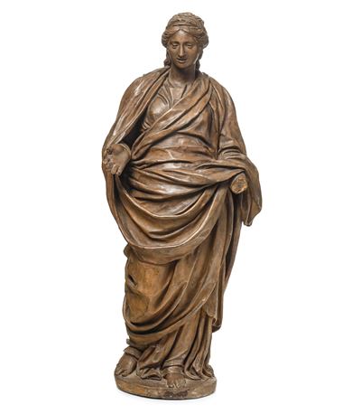 Figura Femminile con Testa Bifronte. Arte Italiana del XVII Secolo