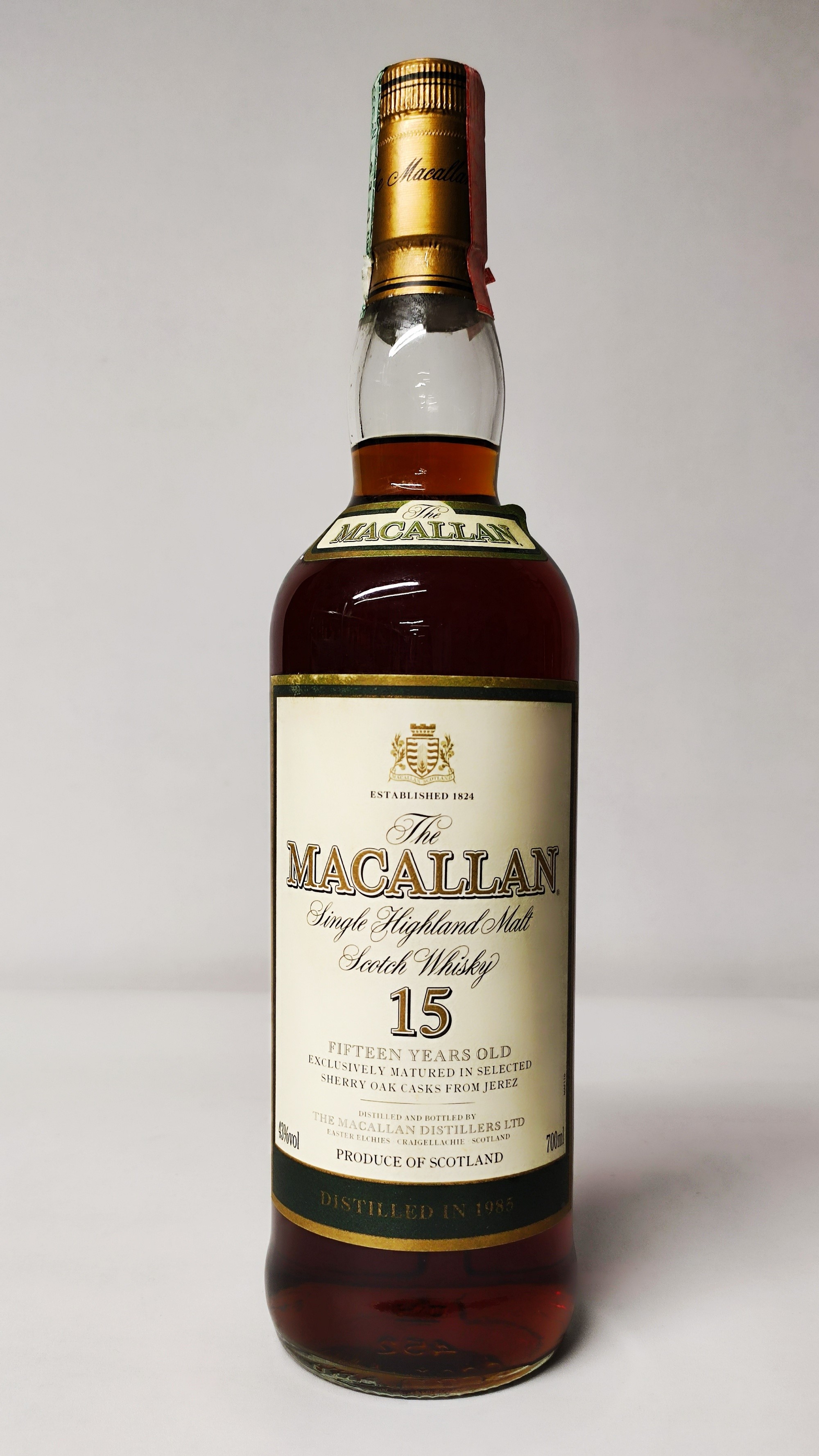 Macallan 15 Years 1985, Single Malt Whisky