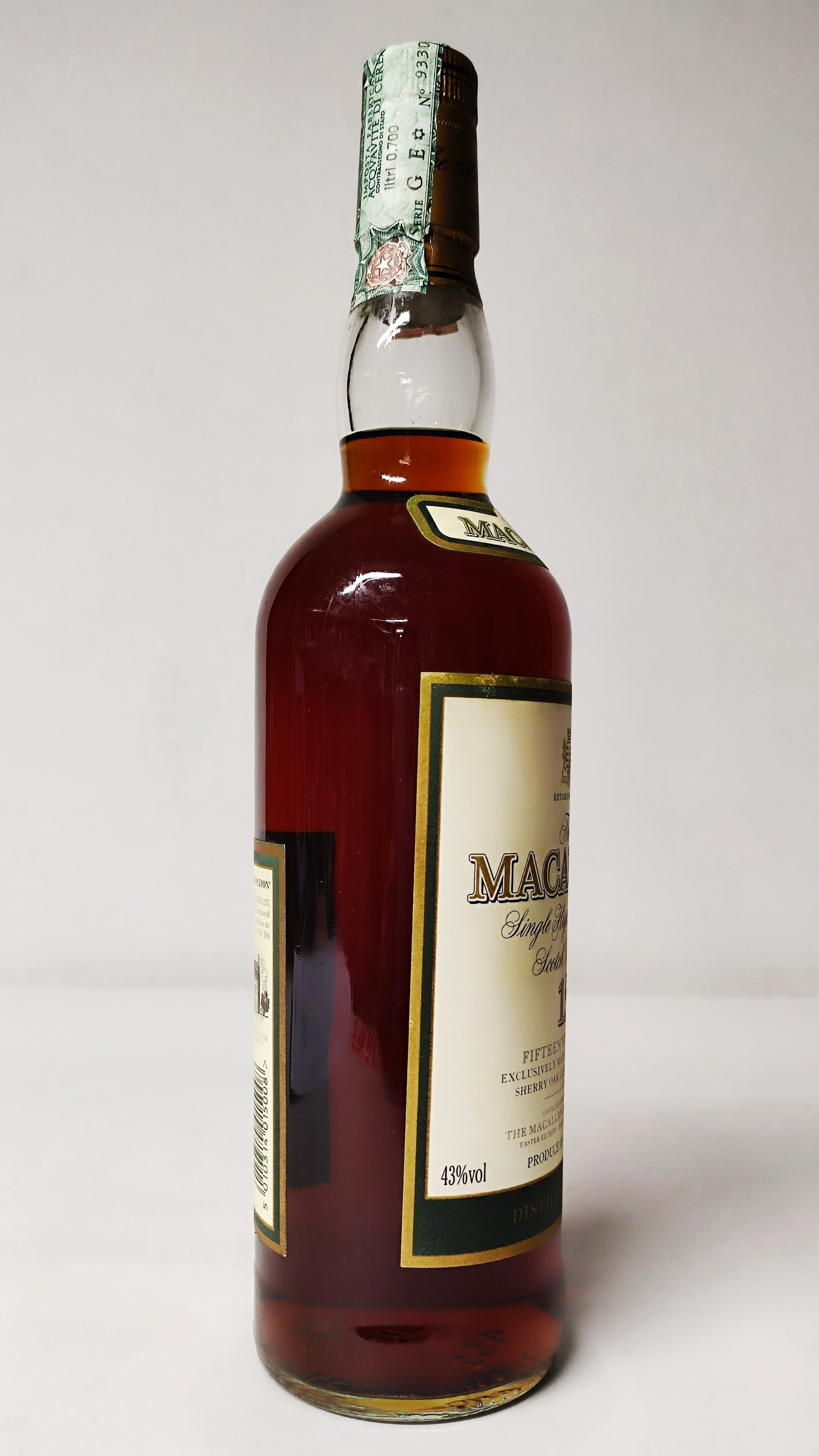 Macallan 15 Years 1985, Single Malt Whisky