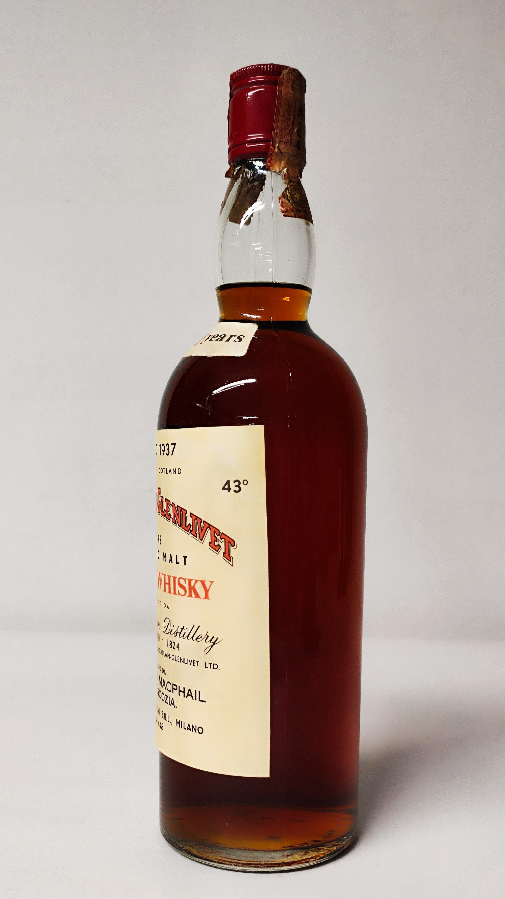 Macallan Glenlivet 32 Years 1937, Malt Whisky
