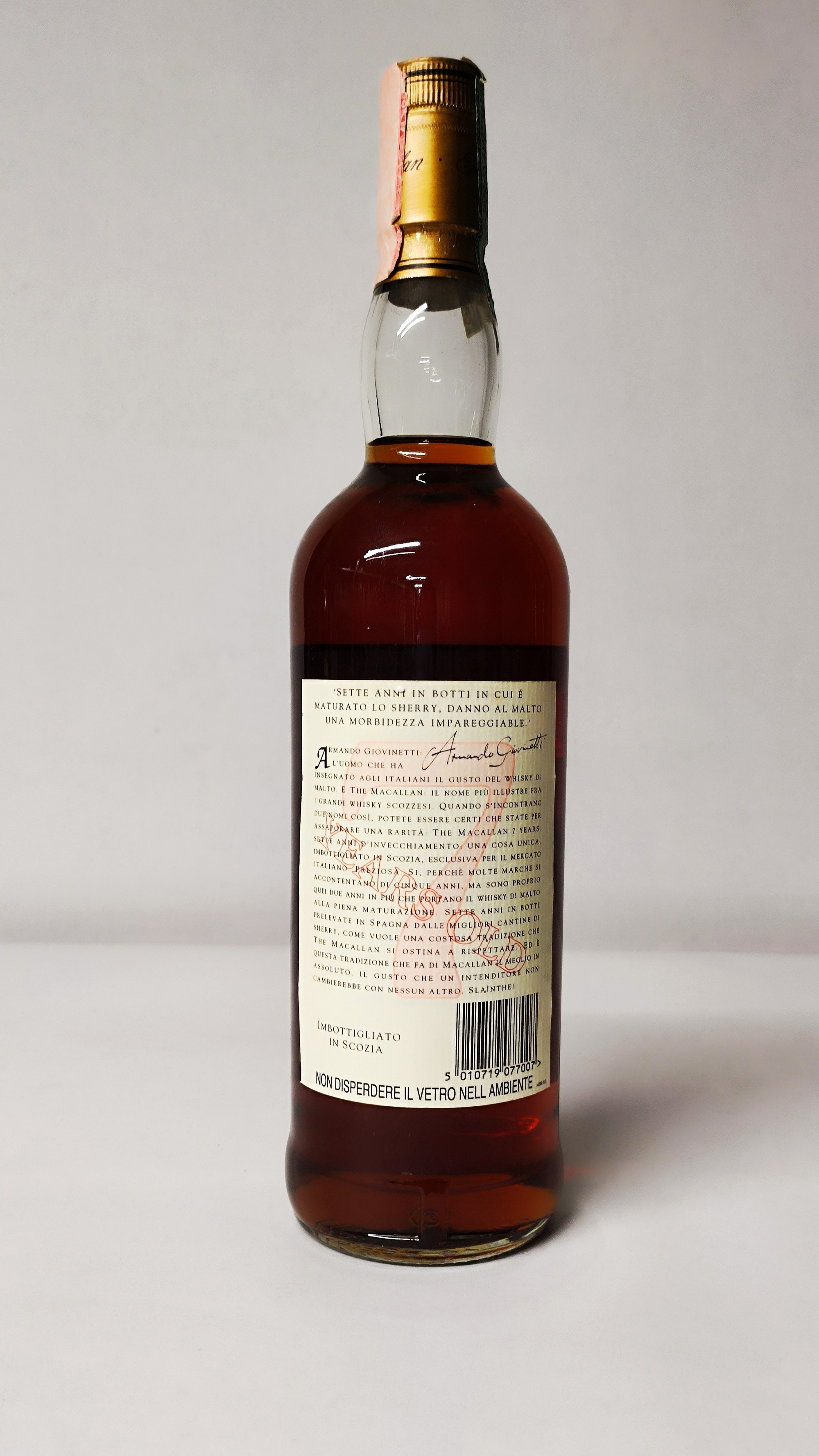 The Macallan 7 Years, Highland Malt Whisky