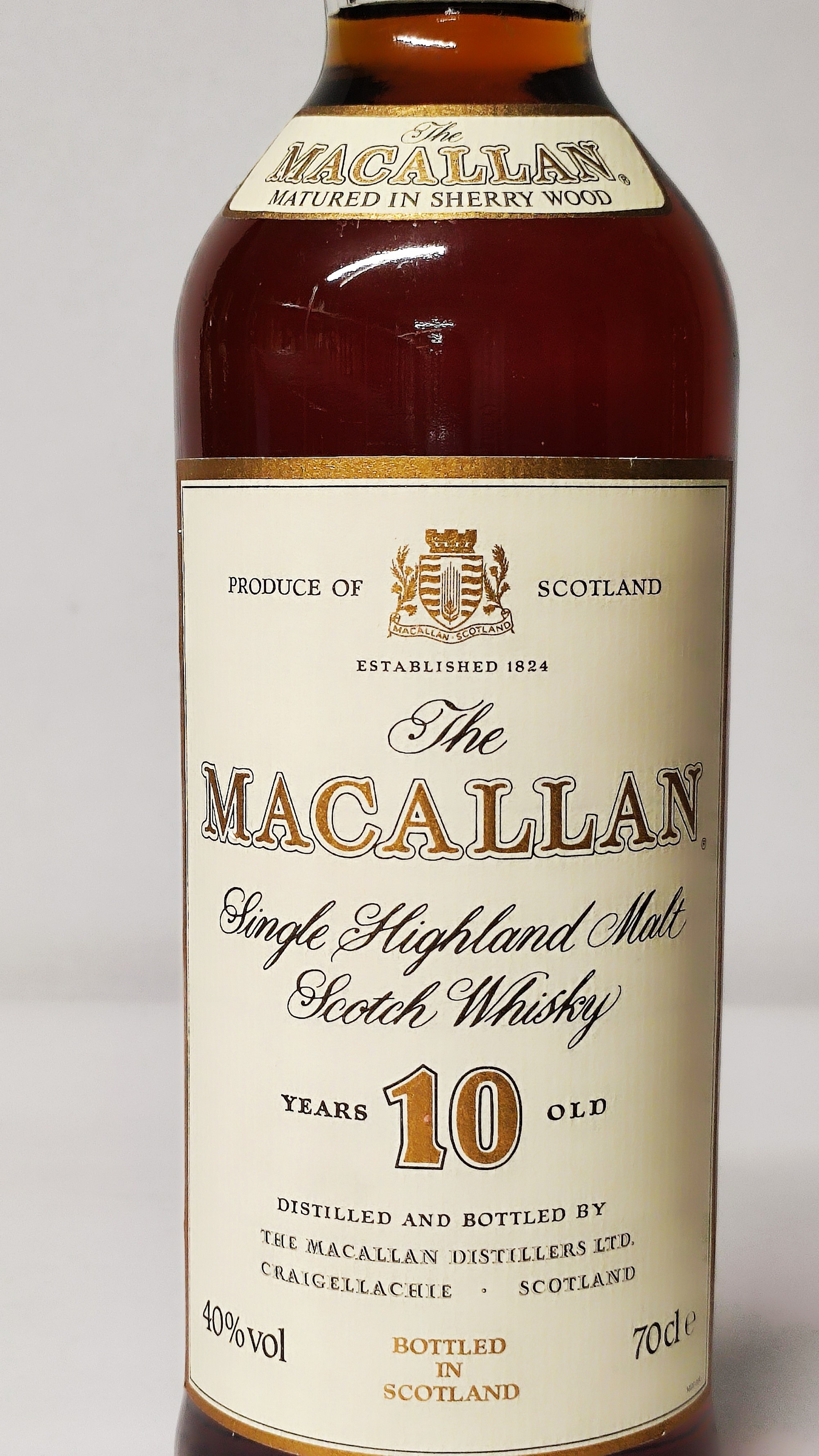 The Macallan 10 Years, Highland Malt Whisky