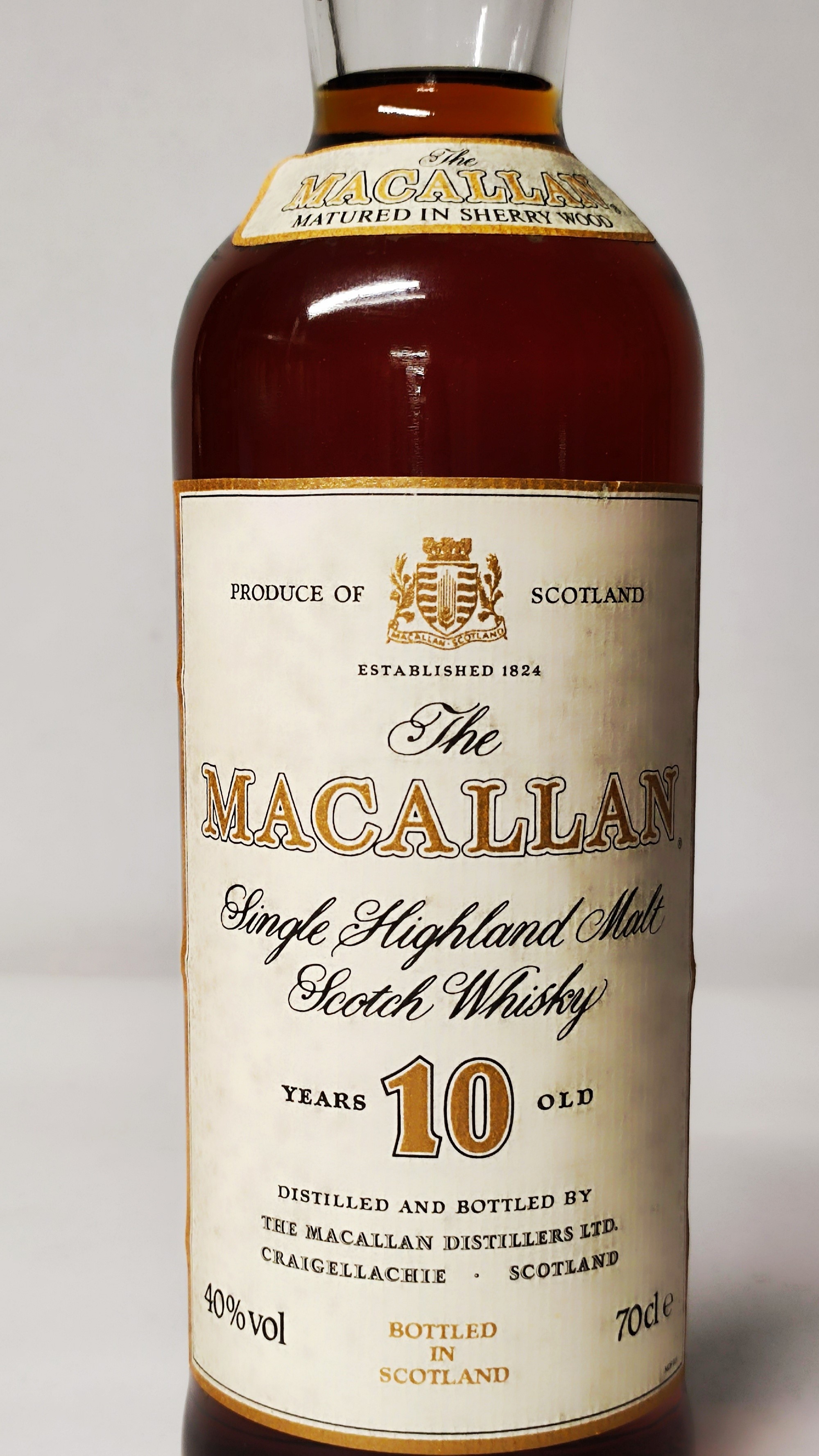 The Macallan 10 Years, Highland Malt Whisky
