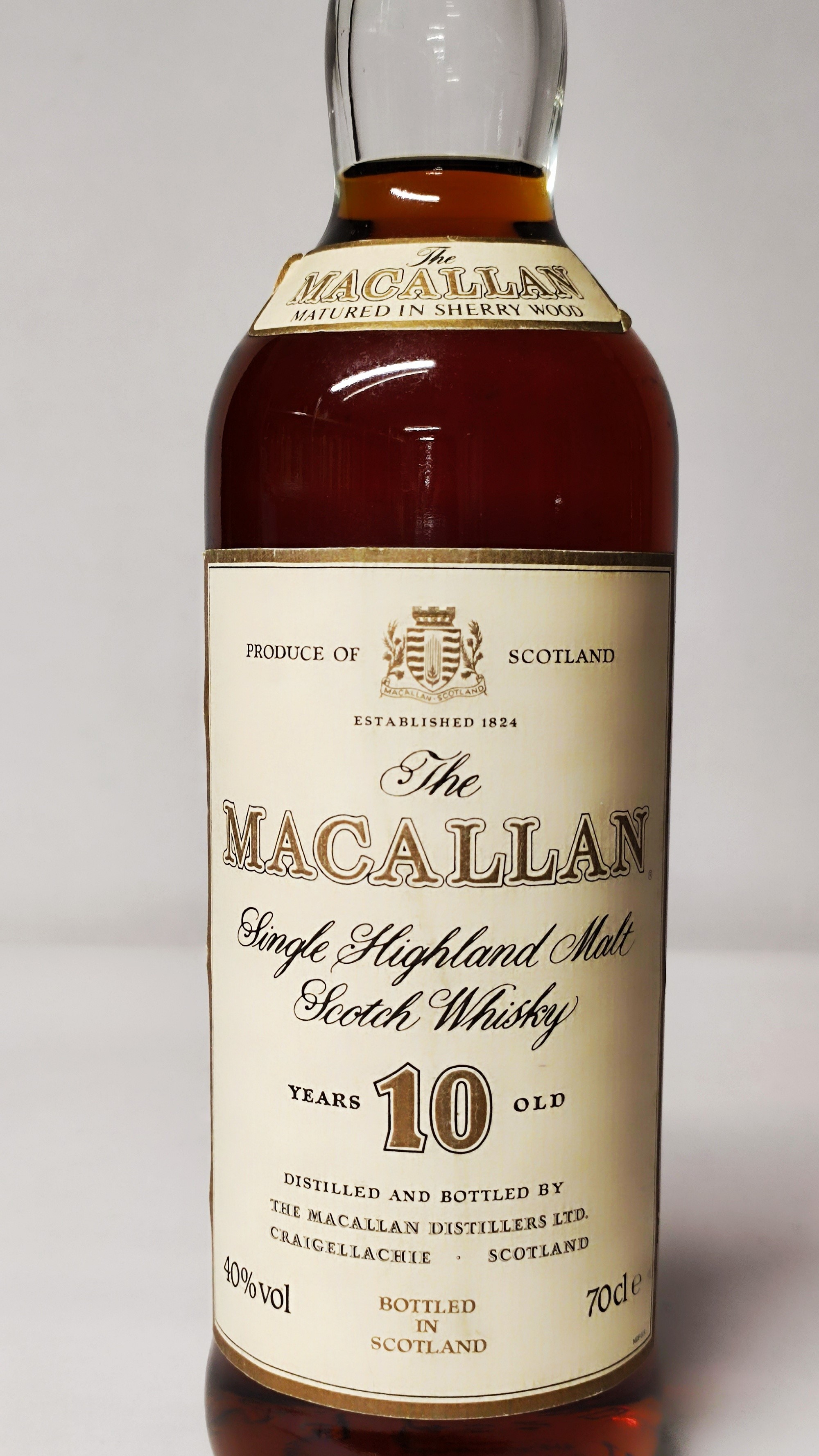 The Macallan 10 Years, Highland Malt Whisky