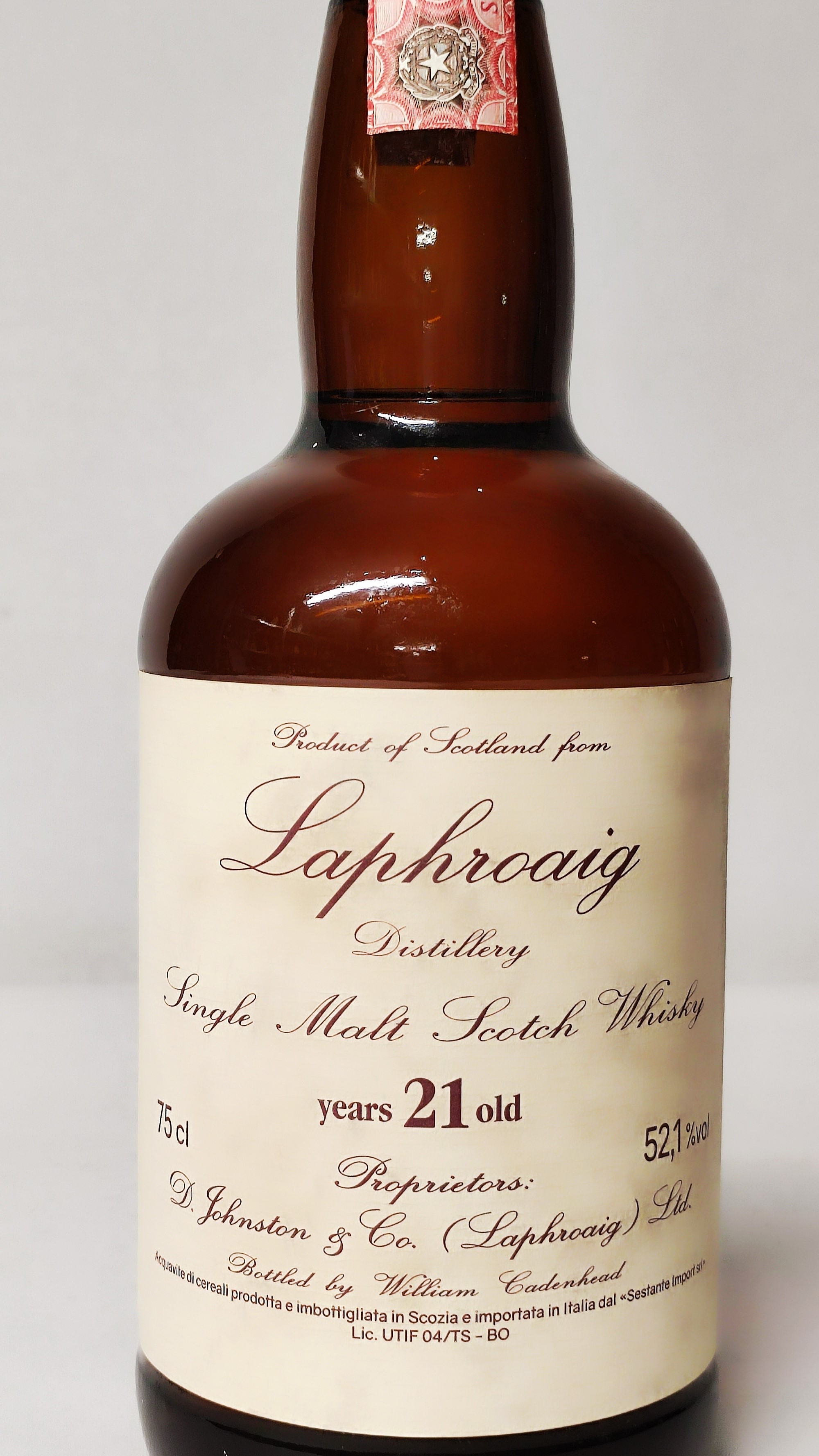 Laphroaig Cadenhead 21 Years Old, Malt Whisky