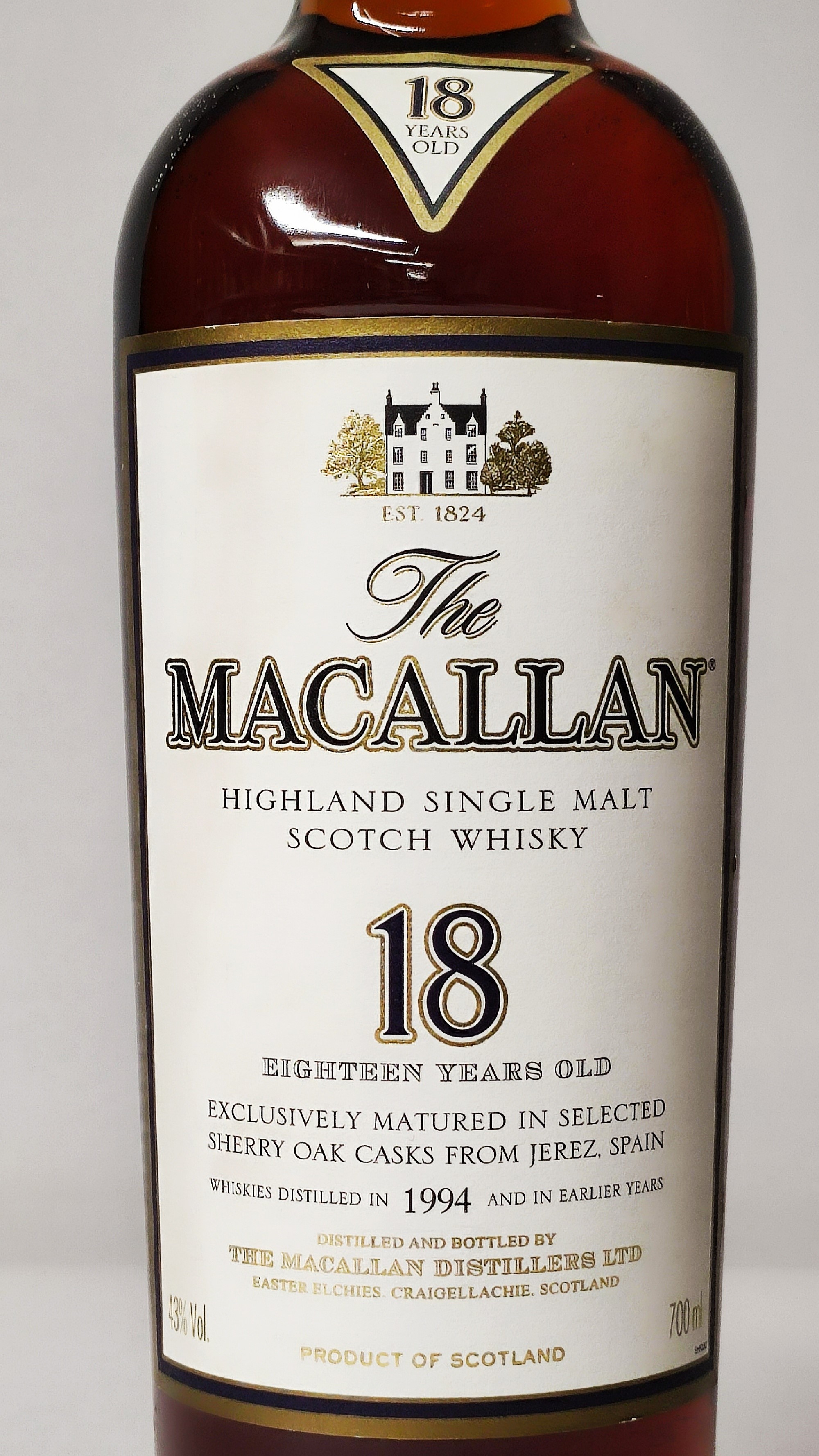 The Macallan 18 Years Old 1994, Highland Single Malt Scotch Whisky