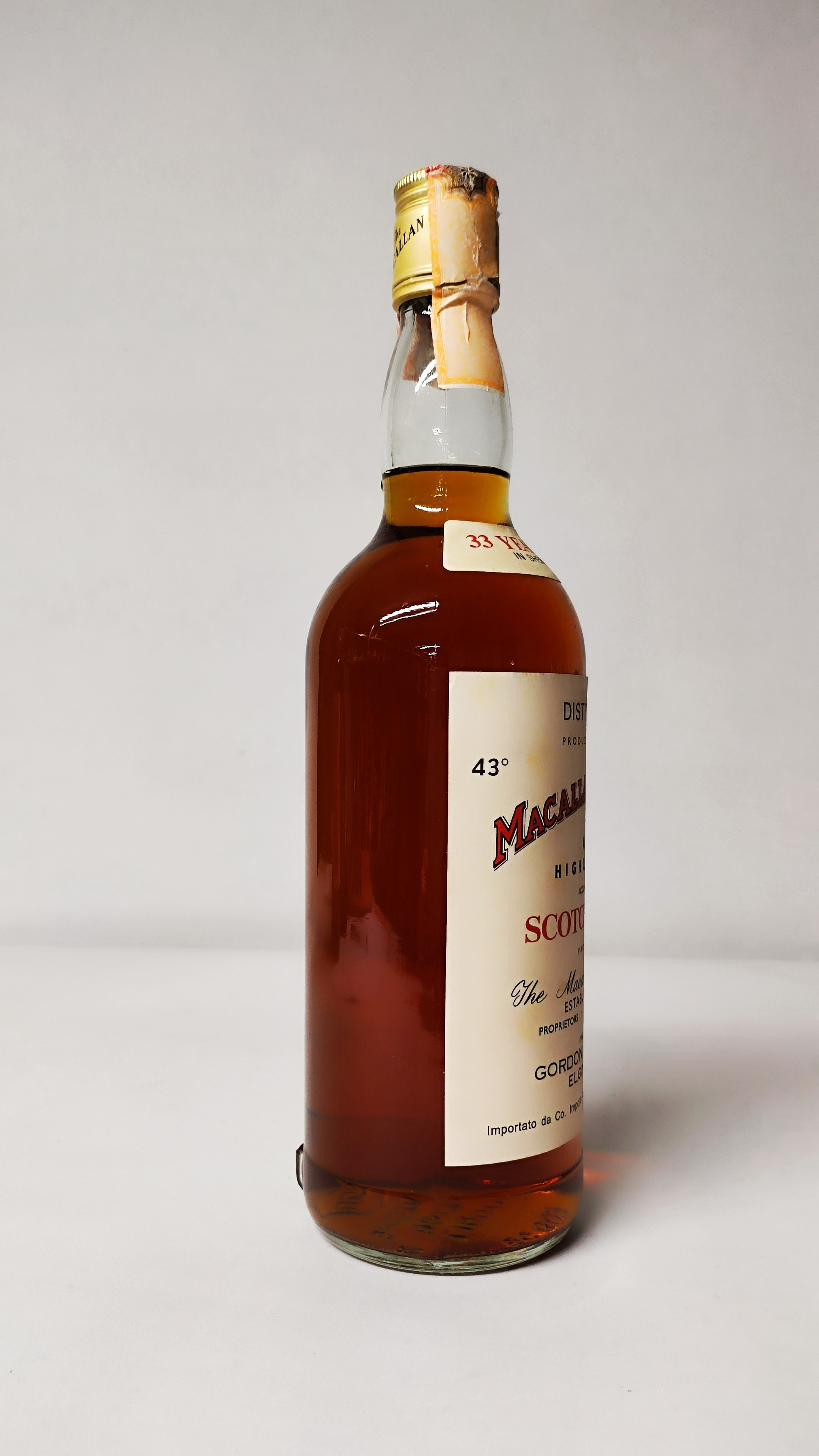 Macallan Glenlivet 33 Y. 1945, Pure Malt Whisky