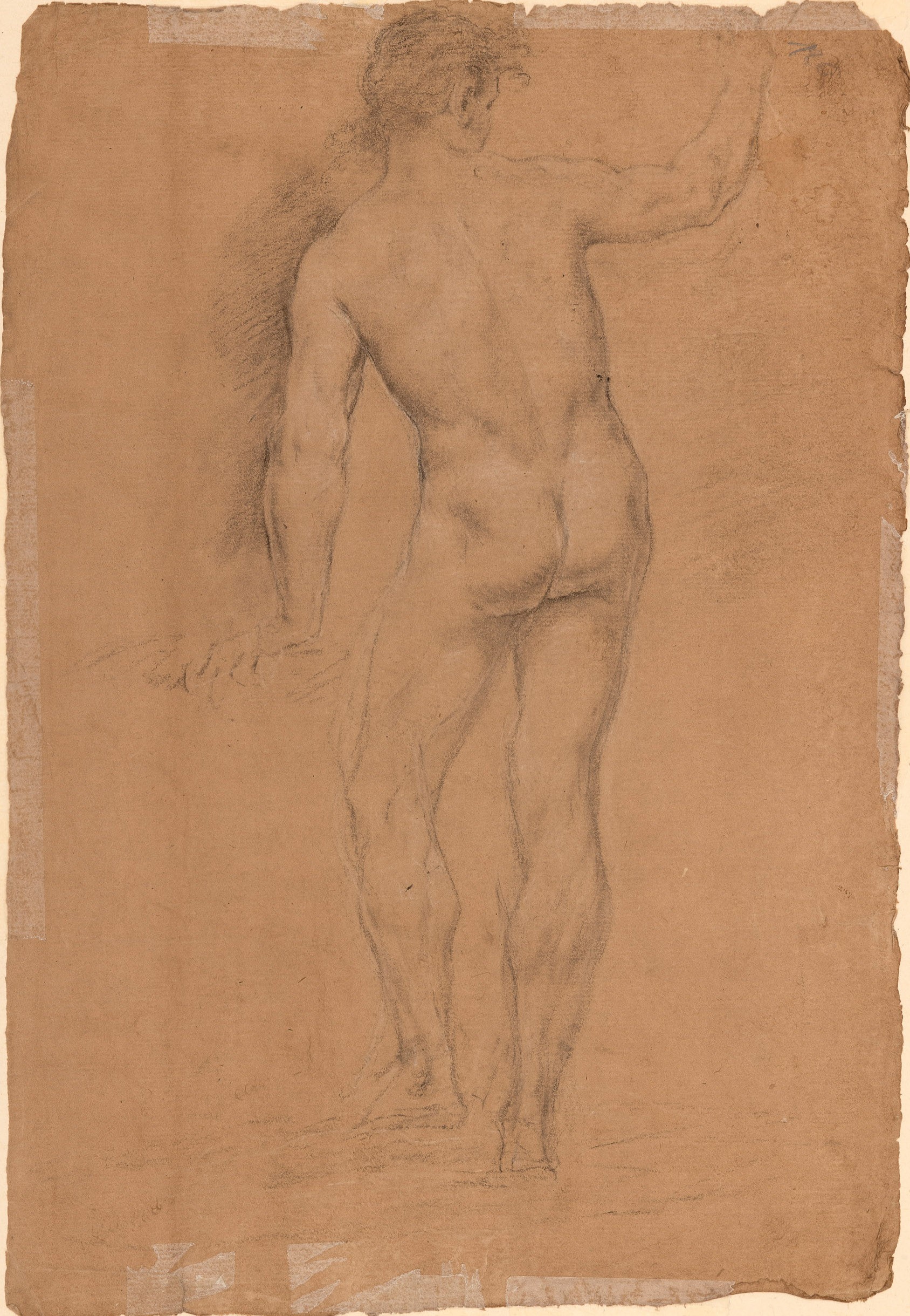 Pietro Rubini - Allegoria, penna e inchiostro bruno con acquerello su carta