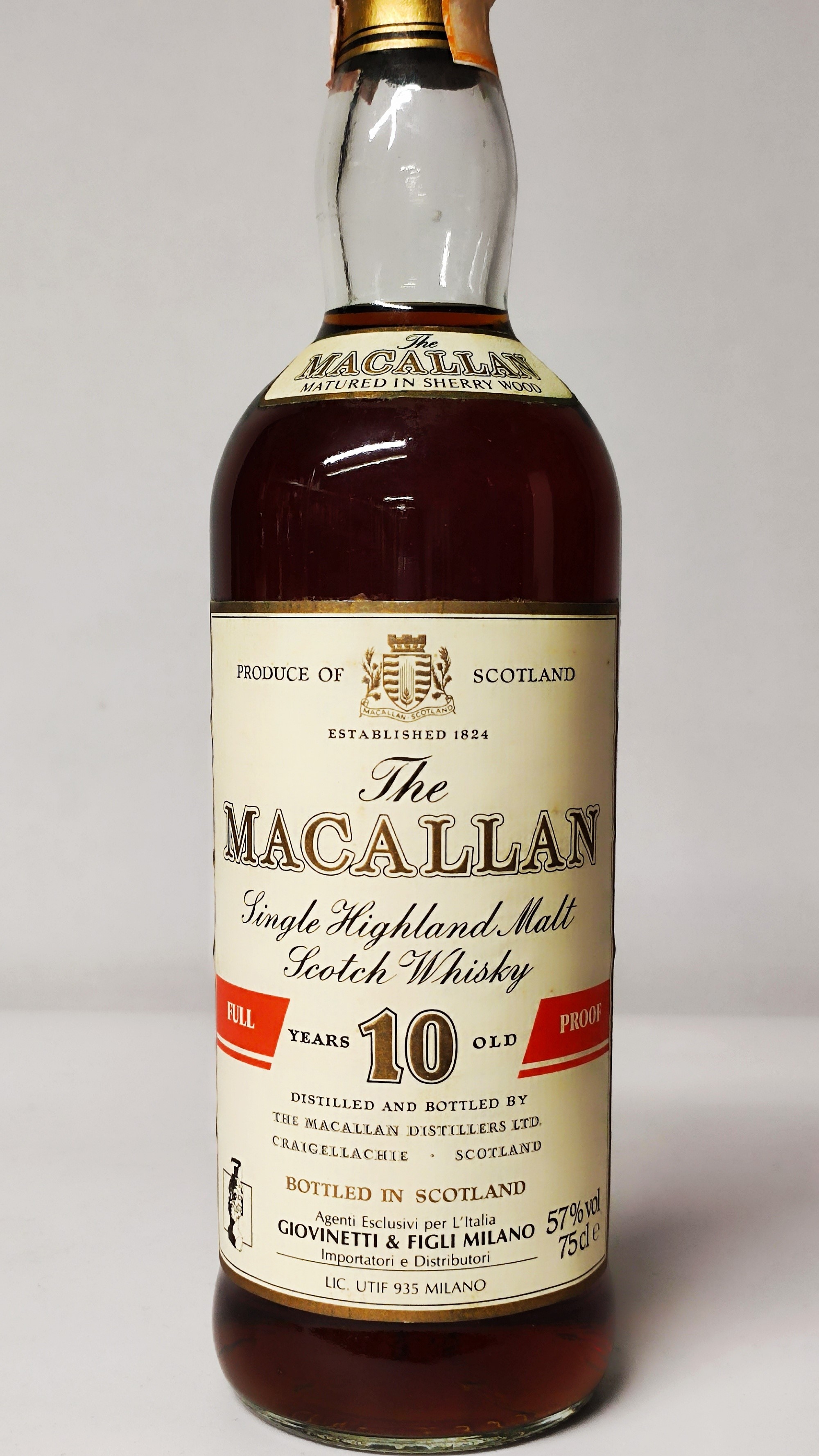 Macallan 10 Years, Single Malt Whisky