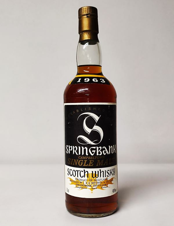 Springbank 1963, Single Malt Whisky